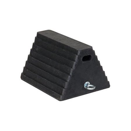 BUYERS PRODUCTS Buyers Products BUYWC1086 10 x 8 x 6 in. Rubber Wheel Chock with Chain Eye BUYWC1086